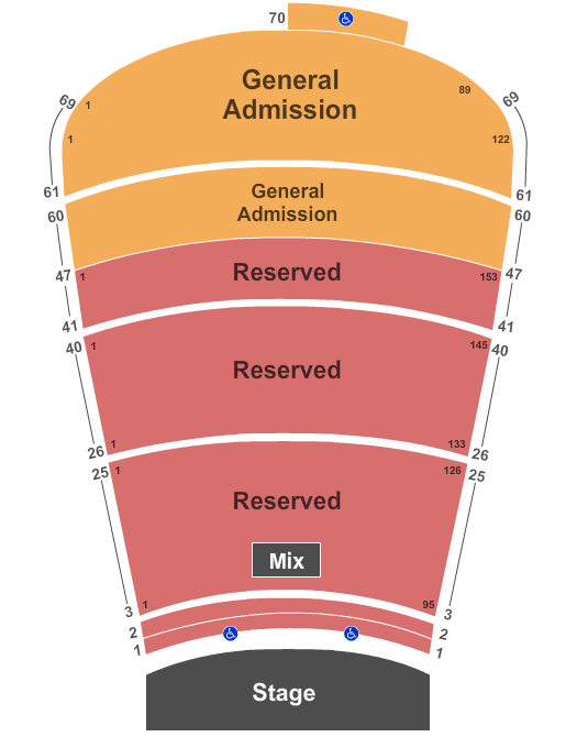 Red Rocks Amphitheatre Hippie Sabotage Seating Chart
